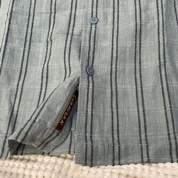 NWT- Cubavera- men’s S. Linen Blend Shirt - Picture 6 of 9